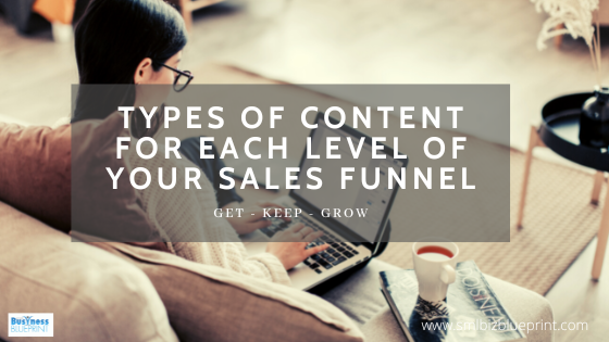 Types of Content For Each Level of Your Sales Funnel