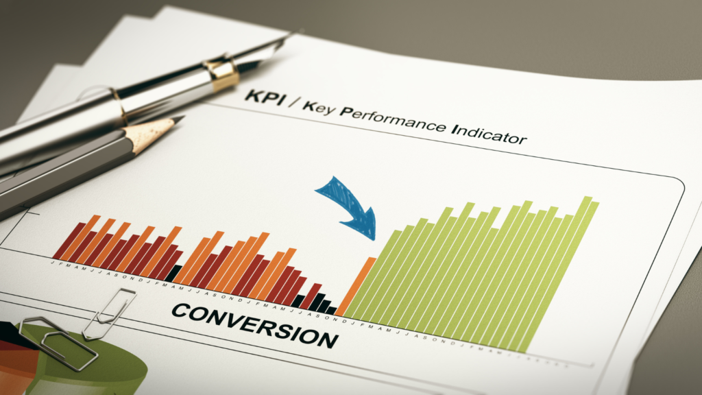 graph of business results