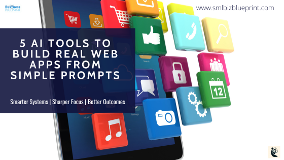 5 AI Tools to Build Real Web Apps From Simple Prompts