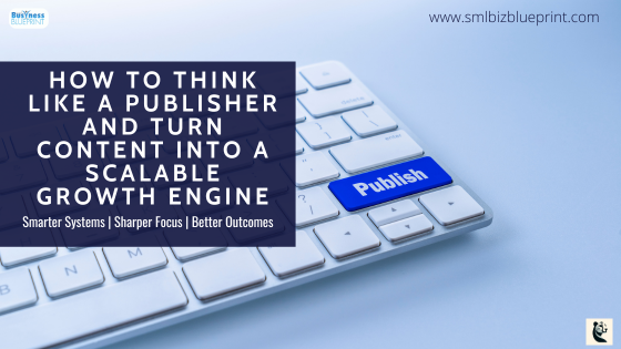 How to Think Like a Publisher and Turn Content Into a Scalable Growth Engine