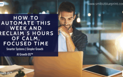 How to Automate This Week and Reclaim 5 Hours of Calm, Focused Time