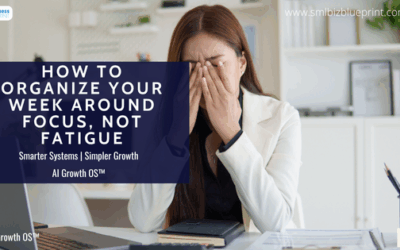 How to Organize Your Week Around Focus, Not Fatigue