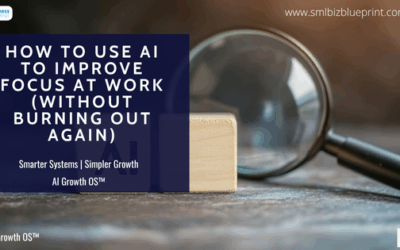 How to Use AI to Improve Focus at Work (Without Burning Out Again)