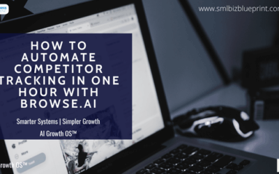How to Automate Competitor Tracking in One Hour with Browse.ai