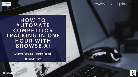 How to Automate Competitor Tracking in One Hour with Browse.ai