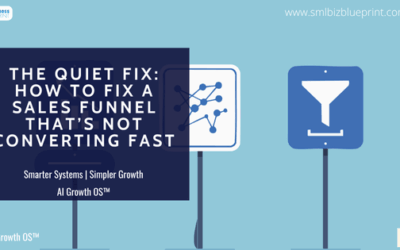 The Quiet Fix: How to Fix a Sales Funnel That’s Not Converting Fast