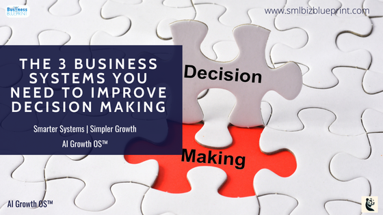 The 3 Business Systems You Need to Improve Decision Making
