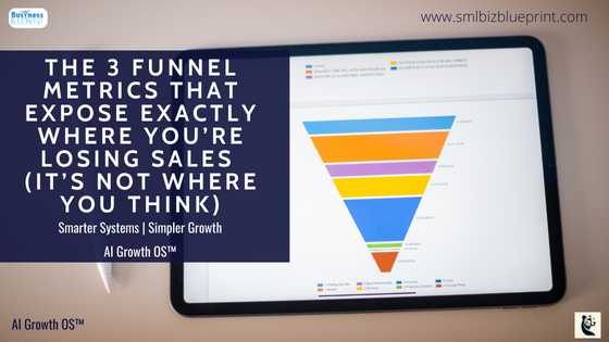 The 3 Funnel Metrics That Expose Exactly Where You’re Losing Sales (It’s Not Where You Think)