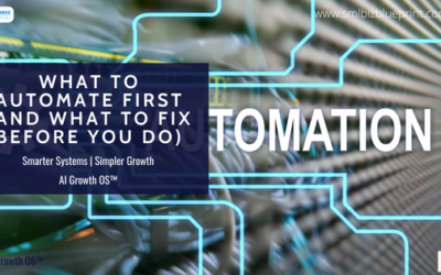 What to Automate First (And What to Fix Before You Do)