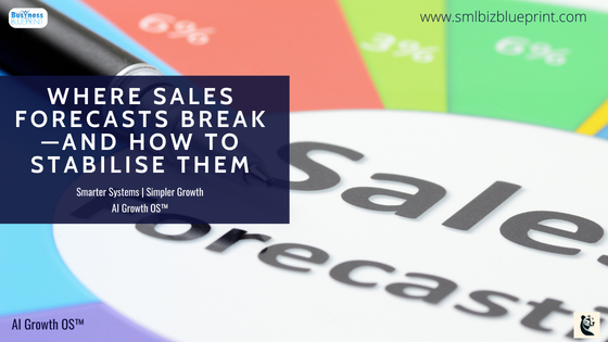 Where Sales Forecasts Break—and How to Stabilise Them