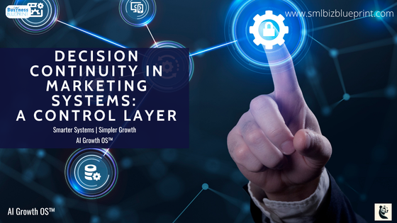 Decision Continuity in Marketing Systems: A Control Layer