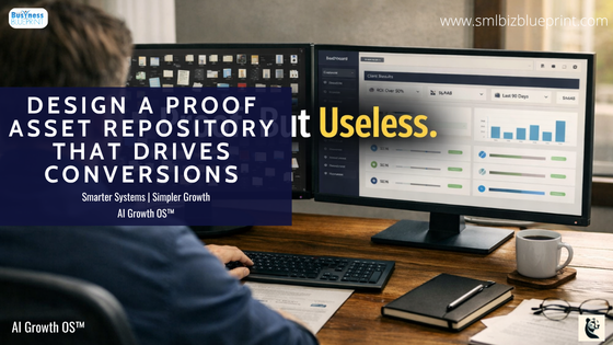Design a Proof Asset Repository That Drives Conversions