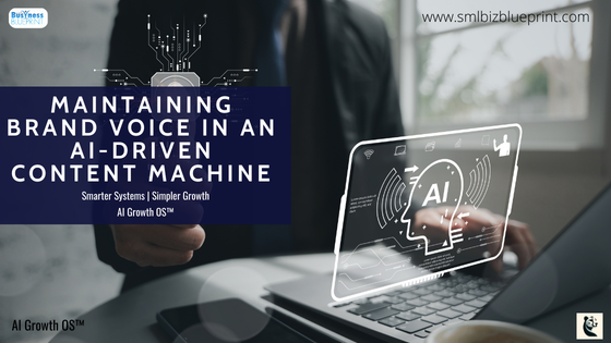 Maintaining Brand Voice in an AI-Driven Content Machine