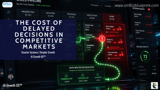 The Cost of Delayed Decisions in Competitive Markets