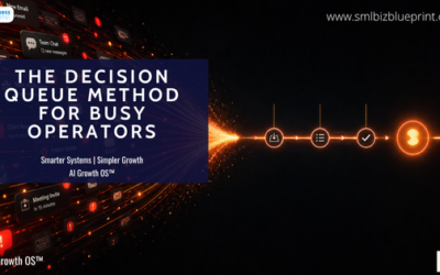 The Decision Queue Method for Busy Operators