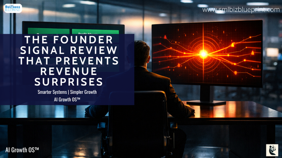 The Founder Signal Review That Prevents Revenue Surprises
