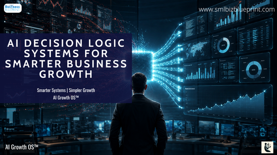 Business executive in a dark operations room watching fragmented business dashboards consolidate into a unified AI-driven system.