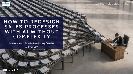 How to Redesign Sales Processes With AI Without Complexity