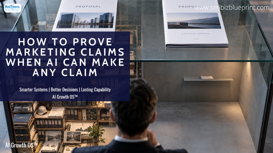 How to Prove Marketing Claims When AI Can Make Any Claim